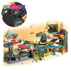 KB005282 KB005285 KB030346 - Assemble parking lot adventure dinosaur toys race car track
